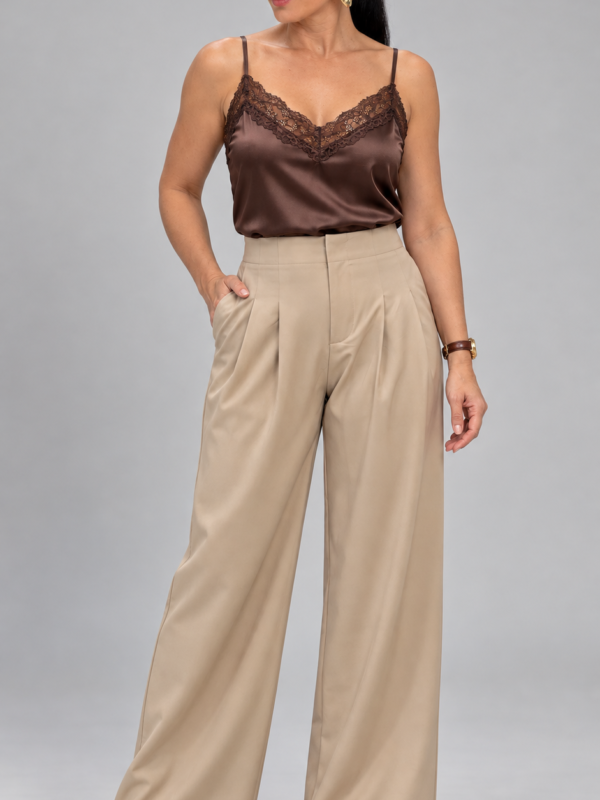 Calça Alfaiataria Pantalona Milão